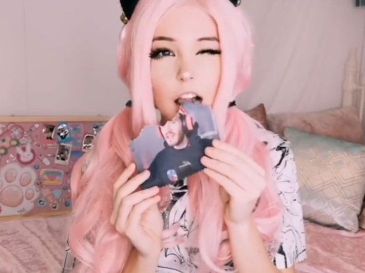 Ki-No-Wa reccomend Belle Delphine does real anal with her dildo [AHEGAO BJ - HIGH QUALITY].