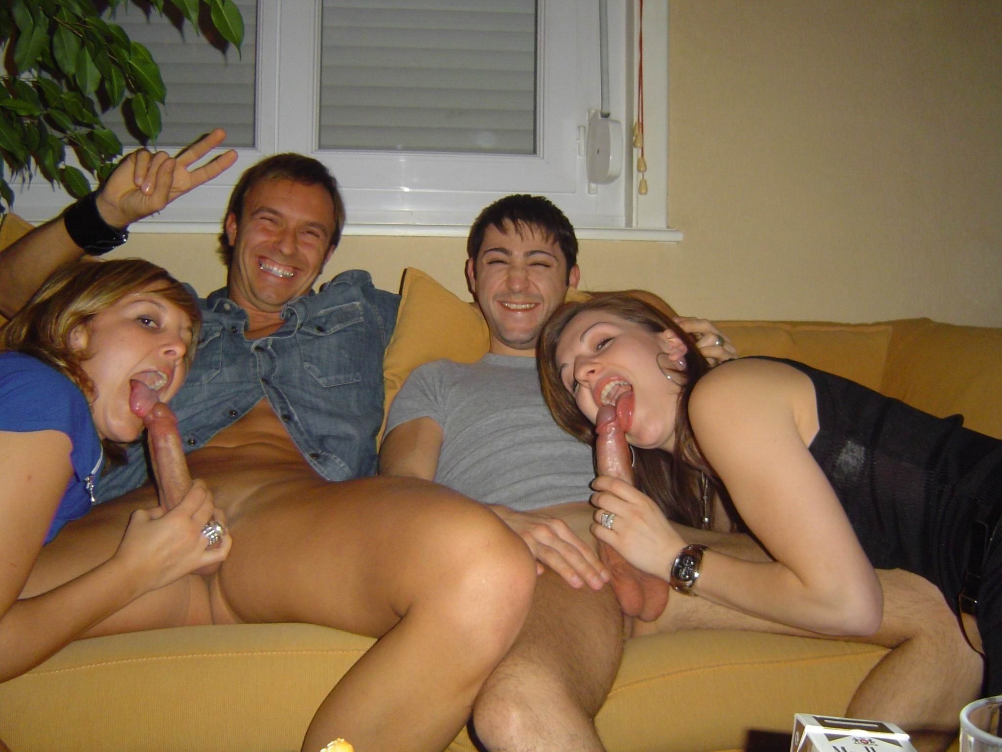 Real swinger sex party image